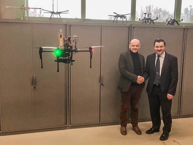 EUKA integreert haar werking in Flanders Make onder een aparte drone-afdeling