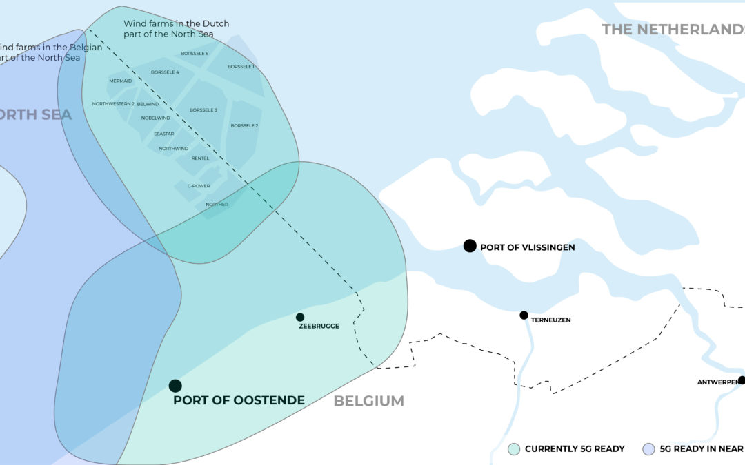 Citymesh breidt spectrumrechten in de 3.5GHz band uit op de Noordzee