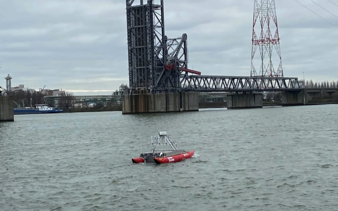 Port of Antwerp zet drones in om drijfvuil te detecteren